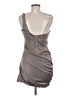 ALIX NYC Metallic Silver Cocktail Dress Size M - photo 2