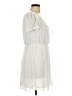 Depri 100% Polyester White Cocktail Dress Size L - photo 4