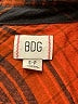 BDG Color Block Orange Long Sleeve Blouse Size S - photo 7