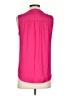 Vince Camuto 100% Polyester Pink Sleeveless Blouse Size S - photo 2