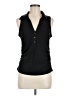 INC International Concepts Black Sleeveless Blouse Size M - photo 1