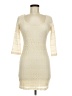 Forever 21 Ivory Cocktail Dress Size M - photo 1