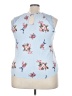 No Boundaries Blue Sleeveless Blouse Size 3X - photo 2