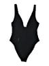 H&M Solid Black One Piece Swimsuit Size M - photo 1