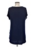Halogen Blue Short Sleeve Top Size M - photo 2