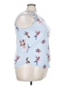 No Boundaries Blue Sleeveless Blouse Size 3X - photo 4