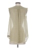Assorted Brands 100% Polyester Green Sleeveless Blouse Size S - photo 2
