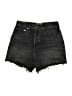 AGOLDE Black Denim Shorts Size 27 waist - photo 1