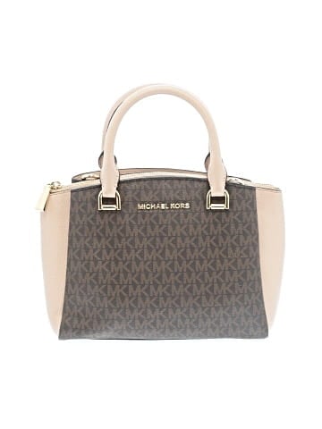 MICHAEL Michael Kors Leather Satchel (view 1)