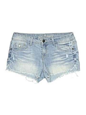 Wallflower Denim Shorts (view 1)