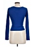 Assorted Brands 100% Polyester Blue Long Sleeve Top Size L - photo 2