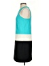 Unbranded Color Block Teal Casual Dress Size 4 - photo 5
