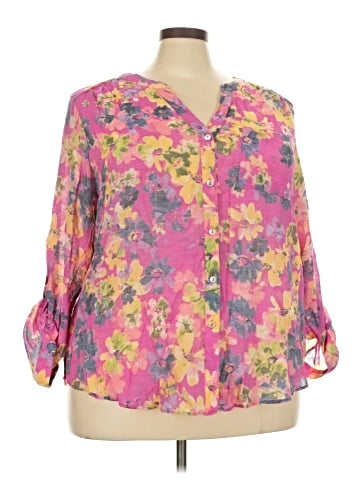 Zac & Rachel 3/4 Sleeve Blouse (view 1)