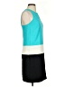 Unbranded Color Block Teal Casual Dress Size 4 - photo 4