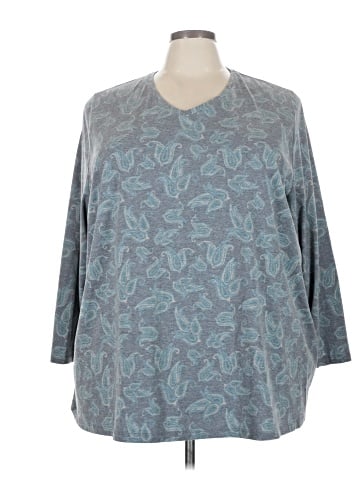 Ulla Popken Long Sleeve T-Shirt (view 1)