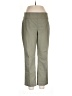 Chico's Solid Green Casual Pants Size Sm (0.5) - photo 1