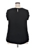 DR2 100% Polyester Black Sleeveless Blouse Size 2X - photo 2