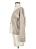 Petite Studio New York 100% Wool Color Block Ivory Wool Pullover Sweater Size XS - photo 5
