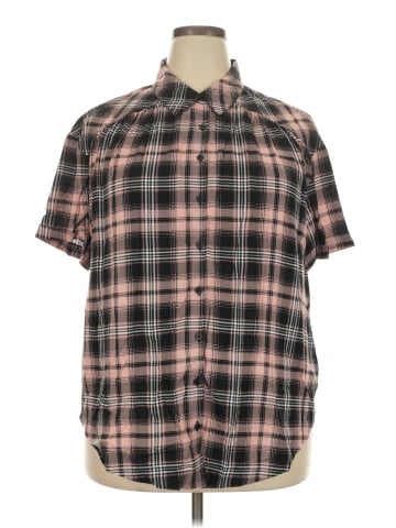 Torrid Short Sleeve Button-Down Shirt (view 1)