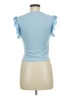 Shein Blue Sleeveless T-Shirt Size M - photo 2