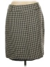Charter Club Houndstooth Black Wool Skirt Size 12 Petite - photo 1