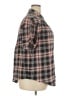 Torrid Plaid Pink Short Sleeve Button-Down Shirt Size 2X Plus (2) - photo 4