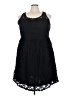 Lane Bryant 100% Polyester Black Cocktail Dress Size 28 - photo 1