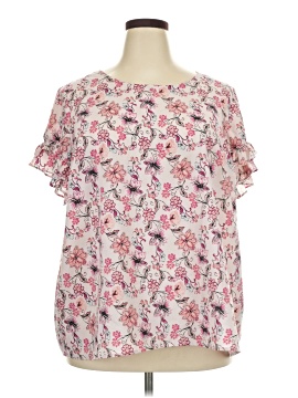 Lane Bryant Short Sleeve Blouse