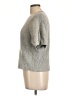 Steve Madden 100% Polyester Metallic Gray Pullover Sweater Size L - photo 5