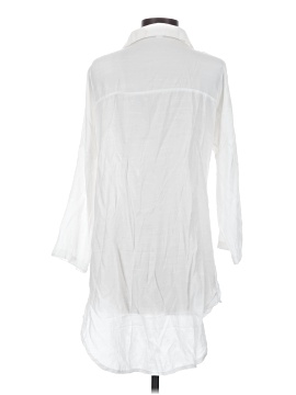 Unbranded 3/4 Sleeve Button-Down Shirt (view 2)