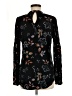 Maurices 100% Rayon Black Long Sleeve Blouse Size M - photo 2
