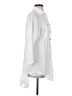 Unbranded 100% Viscose White 3/4 Sleeve Button-Down Shirt Size S - photo 4
