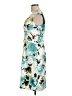 DressBarn Print Teal Cocktail Dress Size 12 - photo 5