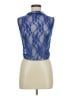 AvidLove Blue Sleeveless Blouse Size M - photo 1