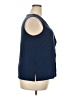 Roz & Ali Blue Sleeveless Blouse Size 2X - photo 4