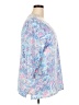 Talbots Outlet Blue 3/4 Sleeve Blouse Size 2X - photo 4