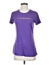 Nike 100% Polyester Purple Active T-Shirt Size S - photo 1
