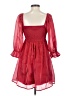 Thirty/Thirty 100% Polyester Red Cocktail Dress Size S - photo 2