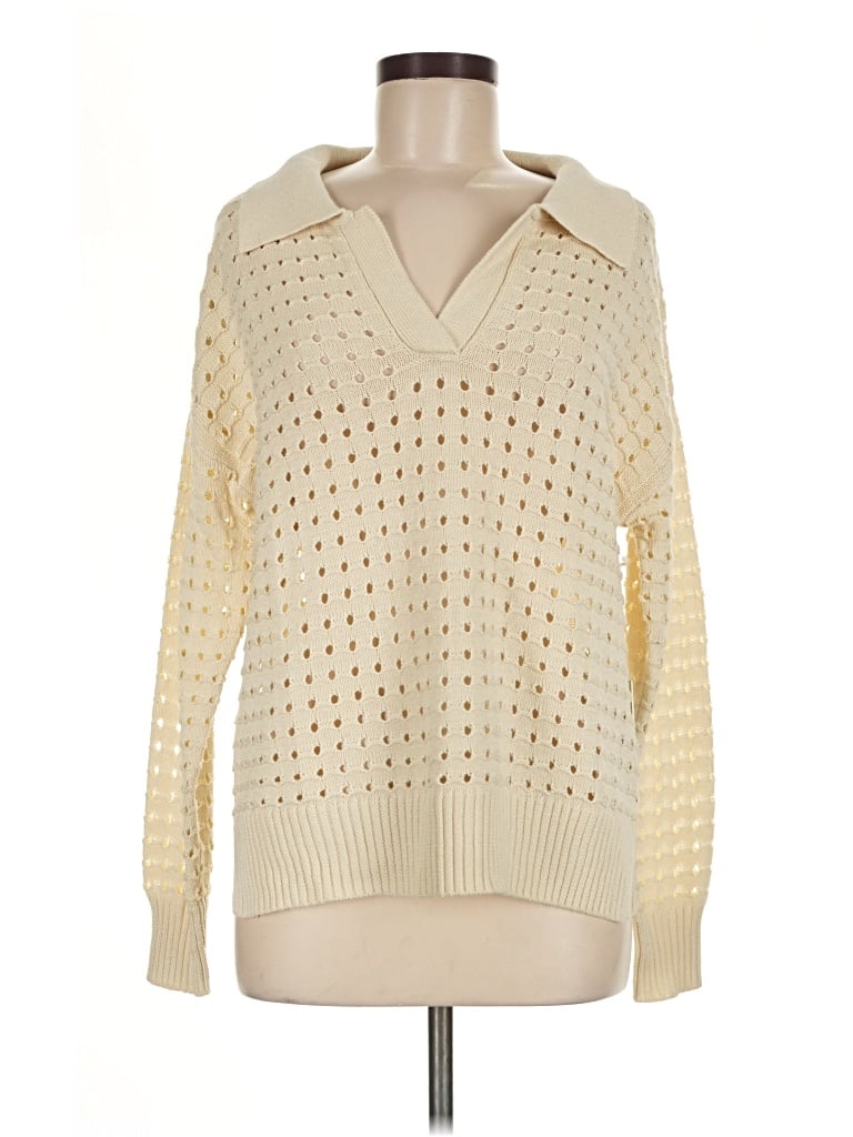 Pre-owned J By Joie Pullover Sweater In Ivory
