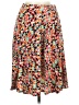 Lularoe Print Orange Casual Skirt Size M - photo 1
