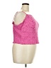 Torrid Pink Sleeveless Blouse Size 4X Plus (4) - photo 4