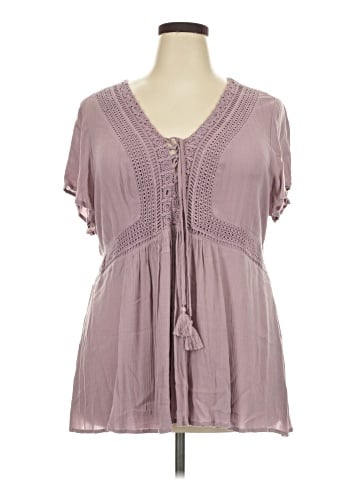 Torrid Short Sleeve Blouse (view 1)