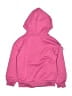Shein 100% Polyester Pink Zip Up Hoodie Size 7 - photo 2