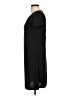 Unbranded 100% Polyester Solid Black Casual Dress Size 12 - photo 5