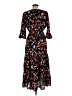 Hayden 100% Polyester Floral Black Casual Dress Size M - photo 2