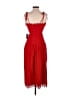 Express 100% Polyester Red Cocktail Dress Size S - photo 2