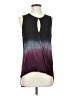 SW3 Bespoke 100% Viscose Black Sleeveless Blouse Size S - photo 1