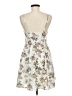 Shein 100% Polyester Floral Ivory Cocktail Dress Size 6 - photo 2