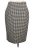 Miss Selfridge Houndstooth Gray Formal Skirt Size 12 - photo 1