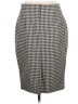 Miss Selfridge Houndstooth Gray Formal Skirt Size 12 - photo 2